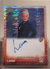 Lana [Pulsar] Wrestling Cards 2015 Topps Chrome WWE Autographs Prices