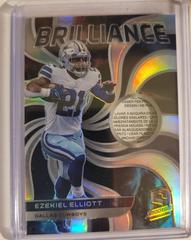 Ezekiel Elliott [Nebula] #BRL-EZE Football Cards 2022 Panini Spectra Brilliance Prices