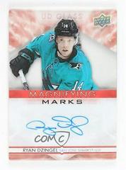 Ryan Dzingel [Red] Hockey Cards 2021 Upper Deck Ovation UD Glass Magnifying Marks Autographs Prices