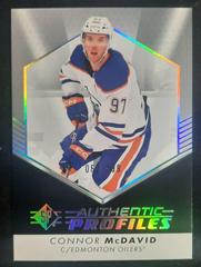 Connor McDavid [Silver Spectrum] Hockey Cards 2022 SP Authentic Profiles Prices