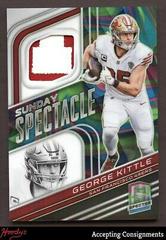 George Kittle [Neon Marble] #SS-GKI Football Cards 2022 Panini Spectra Sunday Spectacle Prices