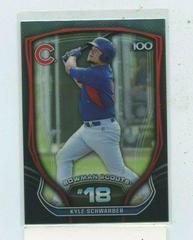 Kyle Schwarber #BTP18 Baseball Cards 2015 Bowman Scout's Top 100 Prices
