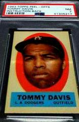 Tommy Davis Baseball Cards 1963 Topps Peel Offs Prices