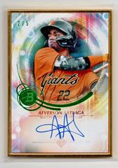 Aeverson Arteaga [Emerald] #TCA-AA Baseball Cards 2022 Bowman Transcendent Autographs Prices