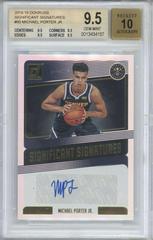 Michael Porter Jr. Basketball Cards 2018 Panini Donruss Significant Signatures Prices