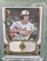 Adley Rutschman [Gold] Baseball Cards 2023 Topps Tribute Dual Relics Prices