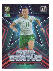 Katie McCabe [Red] #19 Soccer Cards 2023 Donruss FIFA Women's World Cup Star Status Prices