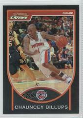 Chauncey Billups Refractor Basketball Cards 2007 Bowman Chrome Prices