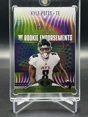 Kyle Pitts [Purple] #RE-11 Football Cards 2021 Panini Illusions Rookie Endorsements Autographs Prices