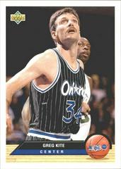 Greg Kite Basketball Cards 1992 Upper Deck McDonald's Prices