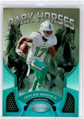 Jaylen Waddle [Teal] #DH-7 Football Cards 2022 Panini Certified Dark Horses Prices