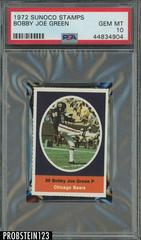 Bobby Joe Green Football Cards 1972 Sunoco Stamps Prices