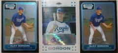 Alex Gordon [Autograph White Refractor] #345 Baseball Cards 2007 Topps Chrome Prices