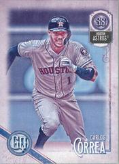 Carlos Correa [Missing Blackplate] #25 Baseball Cards 2018 Topps Gypsy Queen Prices