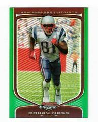 Randy Moss [Refractor] Football Cards 2009 Bowman Chrome Prices