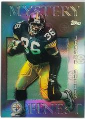 Jerome Bettis [Silver Refractor] #M14 Football Cards 1997 Topps Mystery Finest Prices