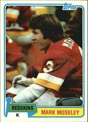 Mark Moseley #145 Football Cards 1981 Topps Prices
