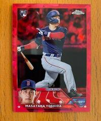 Masataka Yoshida [Red] #471 Baseball Cards 2023 Topps Chrome Sapphire Prices