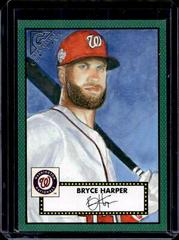 Bryce Harper [Green] #H-19 Baseball Cards 2018 Topps Gallery Heritage Prices