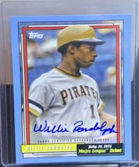 Willie Randolph [Blue] #72DB-WR Baseball Cards 2022 Topps Archives 1992 MLB Debut Autographs Prices