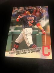 Francisco Lindor #12 Baseball Cards 2017 Topps Now Prices