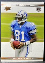 Calvin Johnson [Bronze] #116 Football Cards 2007 Topps Performance Prices