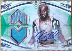 Kofi Kingston [Green] #DRA-KK Wrestling Cards 2020 Topps WWE Undisputed Dual Relic Autographs Prices