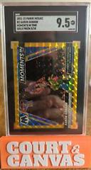 Aaron Gordon [Gold] Basketball Cards 2021 Panini Mosaic Moments in Time Prices