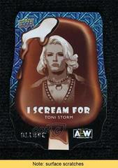 Toni Storm [Blue] #ISF-5 Wrestling Cards 2022 Upper Deck Allure AEW I Scream For Prices