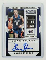 Lamar Stevens [Blue Autograph] Basketball Cards 2020 Panini Contenders Draft Picks Prices