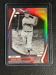 Jimmie Foxx [Retail Lava] #4 Baseball Cards 2022 Panini Absolute Prices