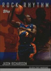 Jason Richardson Basketball Cards 2004 Topps Rock Rhythm Prices