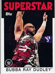 Bubba Ray Dudley Wrestling Cards 2016 Topps WWE Heritage Prices