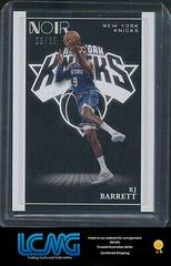 RJ Barrett [Holo Silver] #110 Basketball Cards 2020 Panini Noir Prices
