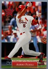 Albert Pujols #244 Baseball Cards 2002 Leaf Rookies & Stars Prices