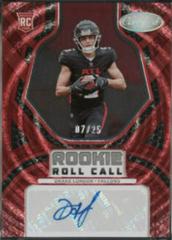 Drake London [Red Etch] #RCS-DL Football Cards 2022 Panini Certified Rookie Roll Call Signatures Prices