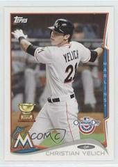 Christian Yelich #54 Baseball Cards 2014 Topps Opening Day Prices