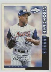 Rickey Henderson #18 Baseball Cards 1998 Score Prices