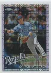 Alex Gordon [Xfractor] #154 Baseball Cards 2010 Topps Chrome Prices