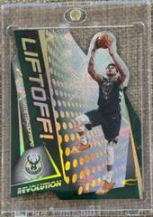 Giannis Antetokounmpo [Galactic] Basketball Cards 2019 Panini Revolution Liftoff Prices