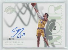 Scotty Pippen Jr. #SHS-SPJ Basketball Cards 2022 Panini Noir Shadow Signatures Prices