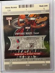 Dwyane Wade #128 Basketball Cards 2003 Fleer Authentix Prices