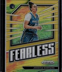 Jessica Shepard [Gold] #5 Basketball Cards 2023 Panini Prizm WNBA Fearless Prices