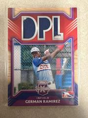 German Ramirez [Purple] #DM-GR Baseball Cards 2022 Panini Elite Extra Edition DPL Materials Prices