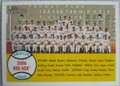 Boston Red Sox #312 Baseball Cards 2007 Topps Heritage Prices
