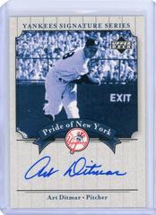 Art Ditmar Baseball Cards 2003 Upper Deck Yankees Signature Series Pride of NY Autograph Prices