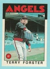 Terry Forster #37T Baseball Cards 1986 Topps Traded Tiffany Prices