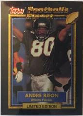 Andre Rison Football Cards 1992 Topps Finest Prices