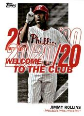 Jimmy Rollins #WC-3 Baseball Cards 2023 Topps Welcome to the Club Prices