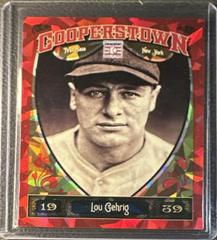 Lou Gehrig [Red Crystal] #1 Baseball Cards 2013 Panini Cooperstown Prices